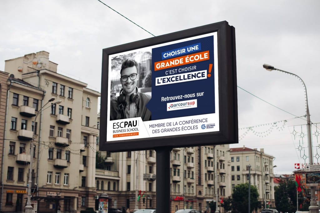 esc pau publicité