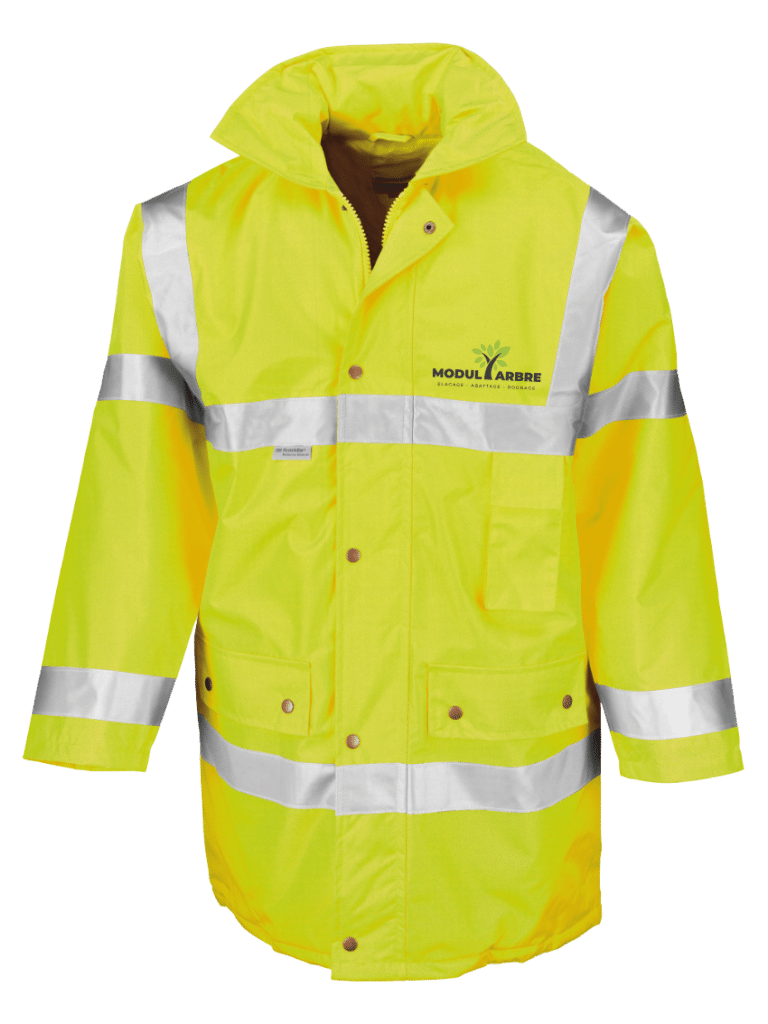 veste de securité logotée