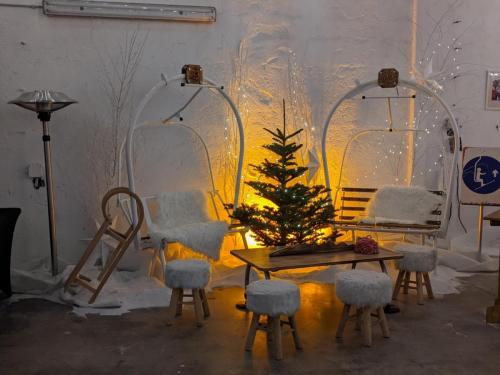 Décoration Noel Arobase intérim
